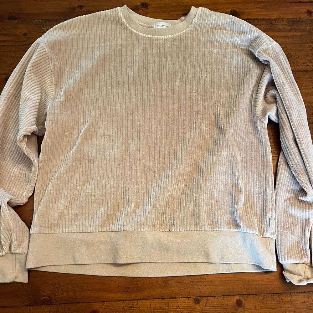 Brixton Ribbed Crewneck Sweatshirt
